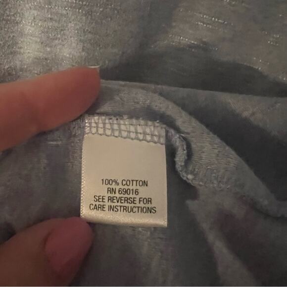 LOT of 2 Studio Works Mock Turtleneck Shirts Women's Size Small Blue Gray - Picture 5 of 9